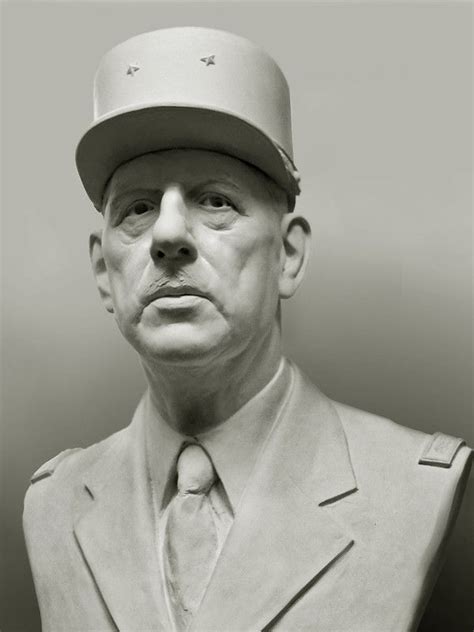 G N Ral De Gaulle Portrait Sculpture Mus E Art Majeur