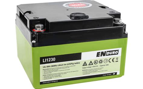 Enduro Lithium Ionen Batterie Li V Ah Fritz Berger