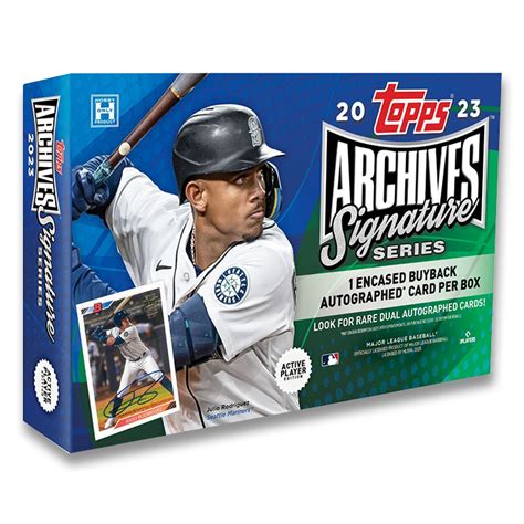 Topps Archives Signature Series Active Player Edition Baseball