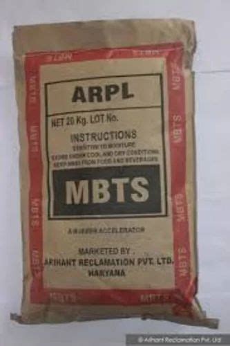 Accelerators Rubber Chemical Mbts Bag Packaging Size 20 25kgs At Rs