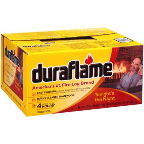 Duraflame Fire Logs - 6 pk, 6 Pound - Kroger