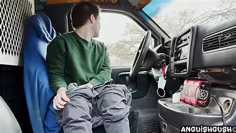 Masturbating In The Back Of My Work Van Anguish Gush Gay Amateur Amateur Porn Xhamster