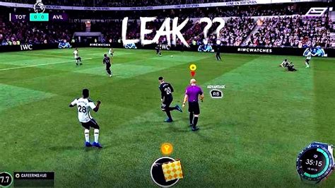 FIFA 22 MODE CARRIÈRE ARBITRE LEAK YouTube