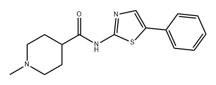 Piperidinecarboxamide Methyl N Phenyl Thiazolyl