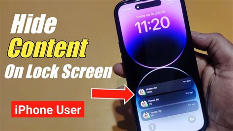 How To Hide Notification On Lock Screen IPhone Make Notifications