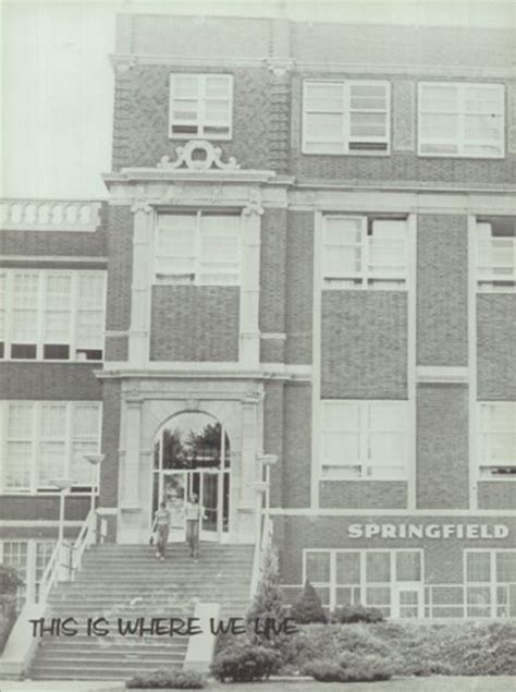 Explore 1973 Springfield High School Yearbook Springfield Il Classmates