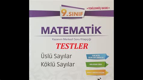 33 Köklü sayılarda eşlenik soru çözümü Test 5 Sonuç Yayınları