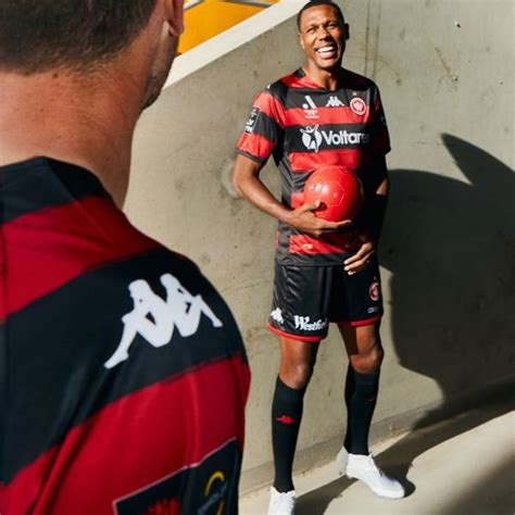 Western Sydney Wanderers Kappa Home Kit Football Shirt