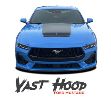 VAST HOOD, Ford Mustang Hood Stripes, Mustang Decals, Mustang Vinyl Graphics