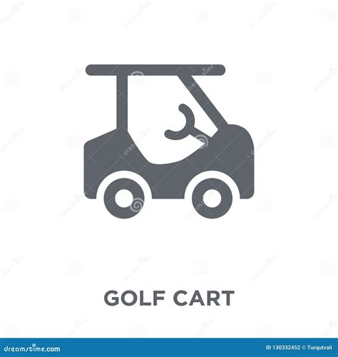 Golf Cart Icon From Collection Stock Vector Illustration Of