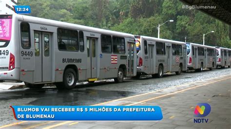 Blumob Vai Receber R Milh Es Da Prefeitura De Blumenau Nd Mais