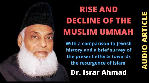 Rise Decline Of The Muslim Ummah With Comparison To Jewish History