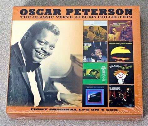 Oscar Peterson Box 4 Cds The Classic Verve Albums Lacrado Frete grátis