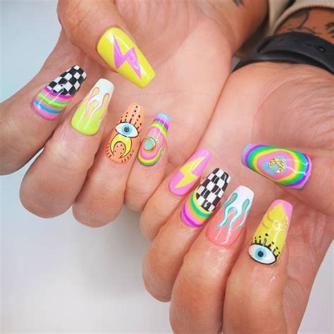 Alice Mc 🦄 Nail Artist On Instagram “recreated One Of My Fave Sets