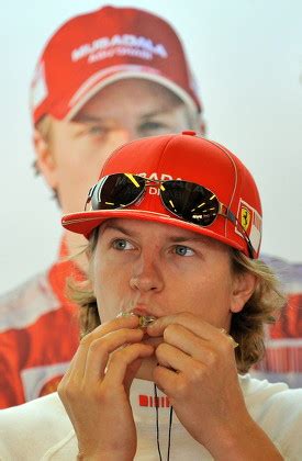 Finnish Formula One Driver Kimi Ferrari Editorial Stock Photo Stock