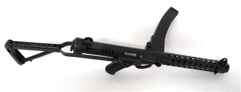 Deactivated Sterling Mk4 L2a3 Smg 9mm 9 Inch Barrel Within The Tubular