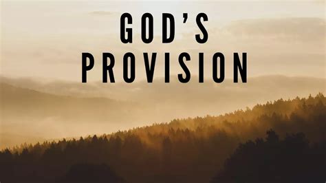 God’s Provision – New Life Christian Church