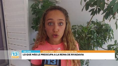 Qué Le Preocupa A Julieta Yáñez Reina De Rivadavia Youtube