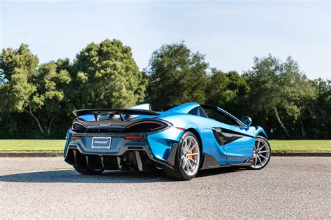 Ludus Blue McLaren 600LT Spider Carpaints Co