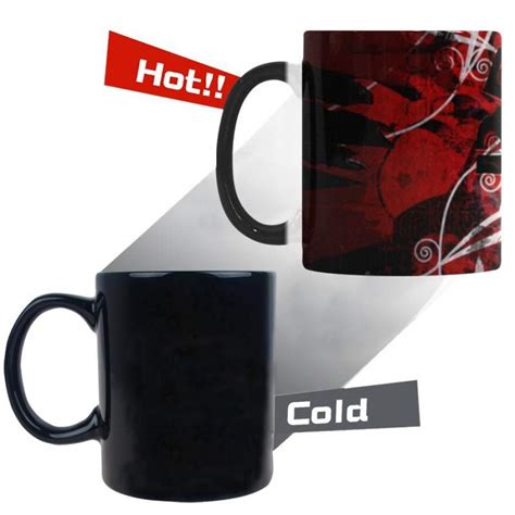 Red Hot Chili Peppers Morphing Mug Magic Color Changing Fit Fit Apparel