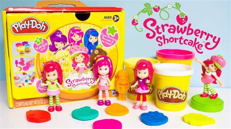 Play Doh Strawberry Shortcake And Friends Hasbro Toys Tarta De Fresa