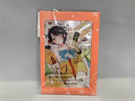 ホロライブ 誕生日記念2023 直筆サインand箔押し複製メッセージ入りポストカード 大空スバル H1 162その他｜売買されたオークション