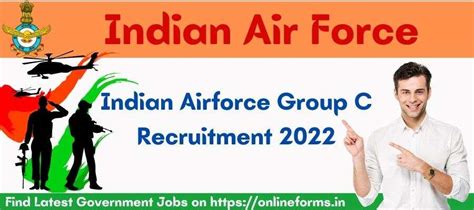 Air Force Group C Recruitment 2022 10th Pass Apply