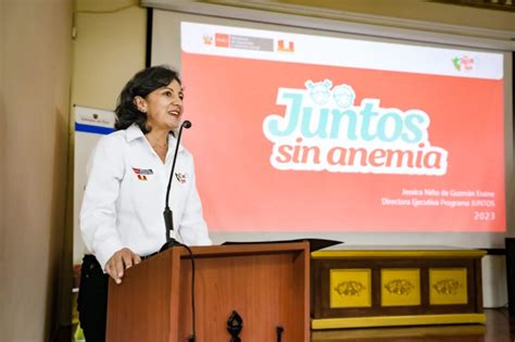 Proyecto Juntos sin anemia se implementará en todo el país Dia a