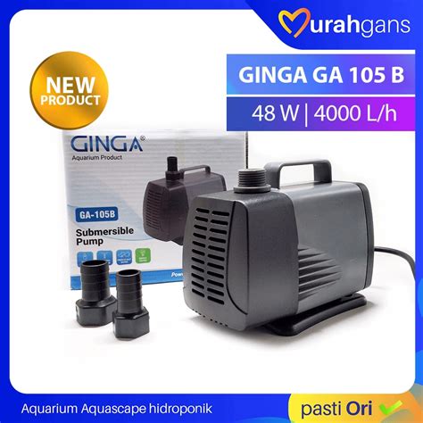 Jual Pompa Air Celup Aquarium Ginga Ga B Original Low Watt Shopee