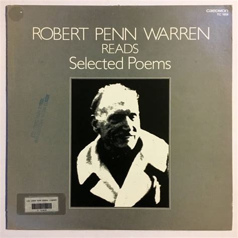 Robert Penn Warren - Robert Penn Warren Reads Selected Poems 1923-1978 (1980, Vinyl) | Discogs