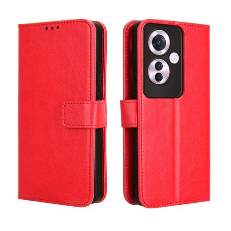 For Oppo Reno11 F 5g Case Wallet Pu Leather Back Cover Casing For Oppo