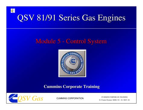 Module 5 Eng Cont Pdf Free Qsv 8191 Series Gas Enginesqsv 8191