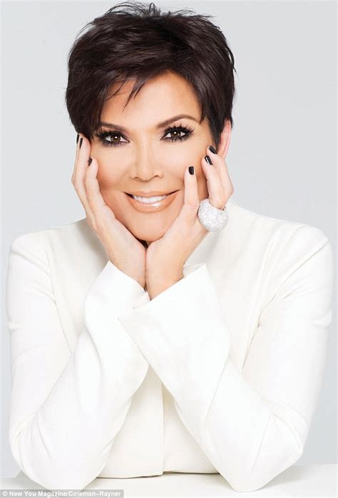 Kris Jenner Poses In Raunchy Black Lace Outfit For Magazine Shoot As She Reveals She Wants To