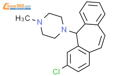 105176 35 0 Piperazine 1 3 Chloro 5H Dibenzo A D Cyclohepten 5 Yl 4