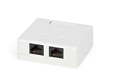 Розетка 2хRJ45, Socket RJ45, 2 port, UTP, 6 cat. - Купить в Ташкенте
