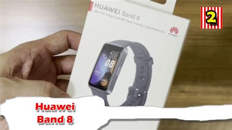 Huawei Band 8 Health ASK-B19 Midnight Black TPU Strap iOS Smart Watch ...