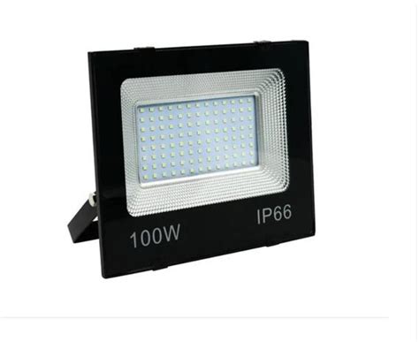 Refletor de led 100w smd slim ip66 bivolt resistente a água