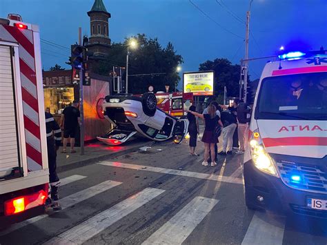 Accident Rutier Cu Ase Victime N Municipiul Ia I Dou Autoturisme Au