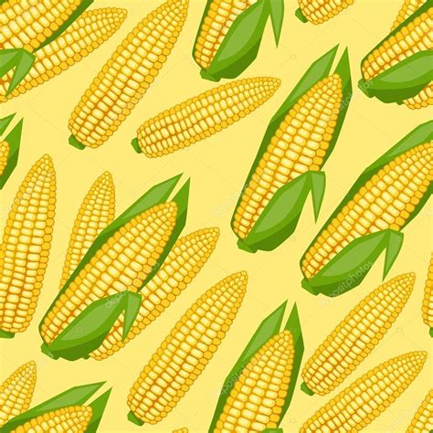 Pin En Corn Country Patr N De Vector Maiz Dibujo Mazorcas