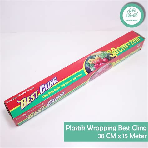 Jual Plastik Wrap Cling Wrap Best Fresh Cm X M Shopee Indonesia