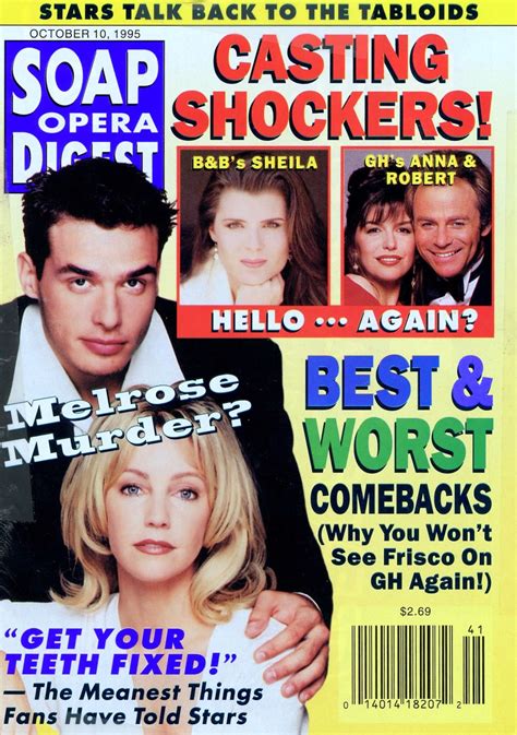 Soap Opera Digest Cover October 10 1995