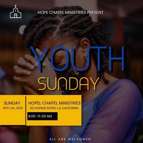 Copy Of Youth Sunday Postermywall