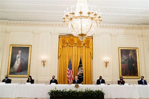 Biden Convenes First Meeting With Cabinet The Most Diverse Ever Joe