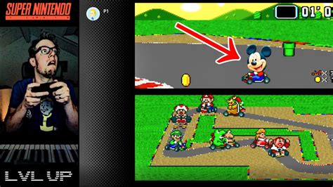 The Lvlupscore Guy Plays A Shoddy Game Of Mickey Kart Super Mario