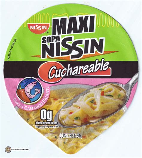 Meet The Manufacturer 2336 Nissin Maxi Sopa Nissin Cuchareable Sabor