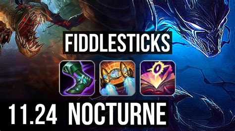 FIDDLE Vs NOCTURNE JNG 7 2 16 300 Games EUW Master 11 24