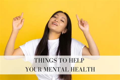 10 Easy Ways To Support Your Mental Health Today Lucie Po