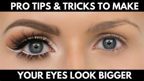 How To Make Your Eyes Look Bigger Youtube