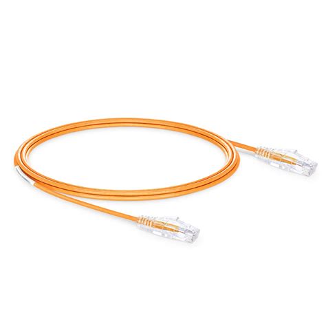 10ft 3m Cat6 Snagless Unshielded UTP PVC CM Slim Ethernet Network