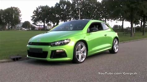 Volkswagen Scirocco R Revving Youtube